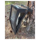 Pair of metal car ramps