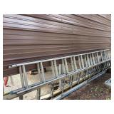 20 foot aluminum extension ladder