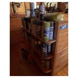 Miscellaneous household spray paint and repair/stains