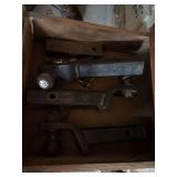 Two receiver hitch with balls and extra stingers