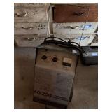 40/200 amp fast charger starter charger