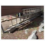 28 foot fiberglass extension ladder