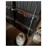 5 gallon propane tank full with hose