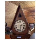 Ti-chron wooden clock