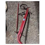 Antique hand plow - pieces
