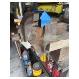 Small 2 inch bench vise, bring tools to remove