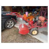 Very heavy duty rear tine tiller