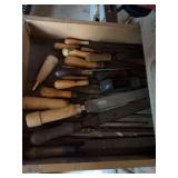 Full drawer of files and rasps