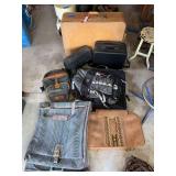 Assortment of luggage and bags