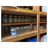 Jelly jars and pint jars