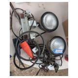 Clamp on utility lights