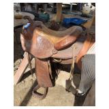 Saddle king of Texas vintage western saddle 15 inch
