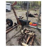 Small lawn tractor style sickle mower - Haban Mfg