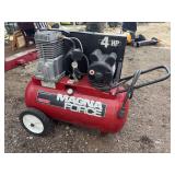20 gallon magna force air compressor