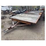 Homemade Flatbed utility trailer 8 x 16 - no paperwork