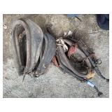 Antique collars and Hames for decor