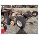 Three mobile home axles 10’