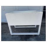 18x51x40 wooden cart on wheels-great for moving anything!!