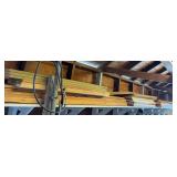 Multiple pieces scrap lumber
