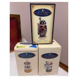 3 Anheuser Busch Membership steins