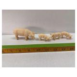 Schleich and or Safari animals as shown