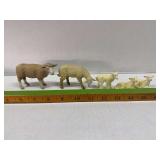 Schleich and or Safari animals as shown
