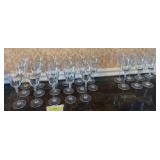 24 wine glasses