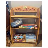 Bookcase and board games