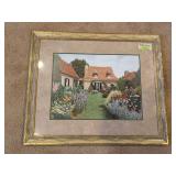 36 x 30 "Dream Garden" framed print