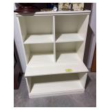 White stacking cubby and  base