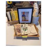 Cookbooks, flatware