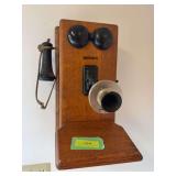 Western Electric picture front wall phone