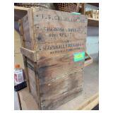 Marshall Vinegar Co wooden box