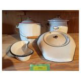 4 pcs enamelware