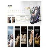 Massage Chair Model IRMC, RMC MASSAGE CHAIR  8D massage chair  5+8 massage mode  Mobile phone holder  Central control quick knob  USB charging  Full body airbag  Hip Wheel Roller Massage  AI intellige