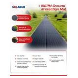 15-Ground Protection Mats, IRGPM Ground protection Mat GROUND PROTECTION MATS -BLACK4FT(W)X8FT(L)DIAMOND PLATED/SMOOTHPLATE TREAD DESIGN   Thickness: 0.5"   Color: Black Weight: 95.00 Lbs e  Crush Rat