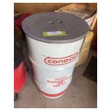 Conoco oil can made into trashcan and additional oil can