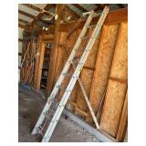 Werner 20 foot aluminum extension ladder