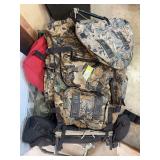 Assortment of packs for hunting and hiking