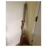 Handmade broom and cane