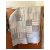 Blue quilt