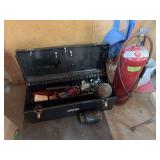 Acetylene torch with toolbox and accessories