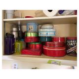 Vintage tins, Stanley thermos