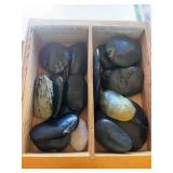 Drawer full of Jade found on beaches near Trinidad, California