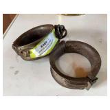 Antique steel horse hobbles