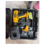 DeWalt battery operated drill