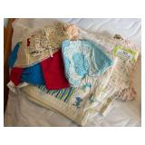 Vintage baby quilts and blankets