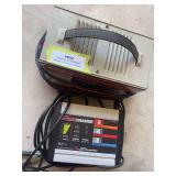 Two battery chargers