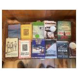 Assortment of Idaho and Western themed books