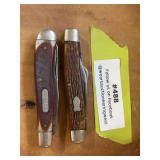 Old Timer and Shrade pocket knives